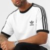 T-shirt Adidas koszulka biała krótki rękaw logo na piersi